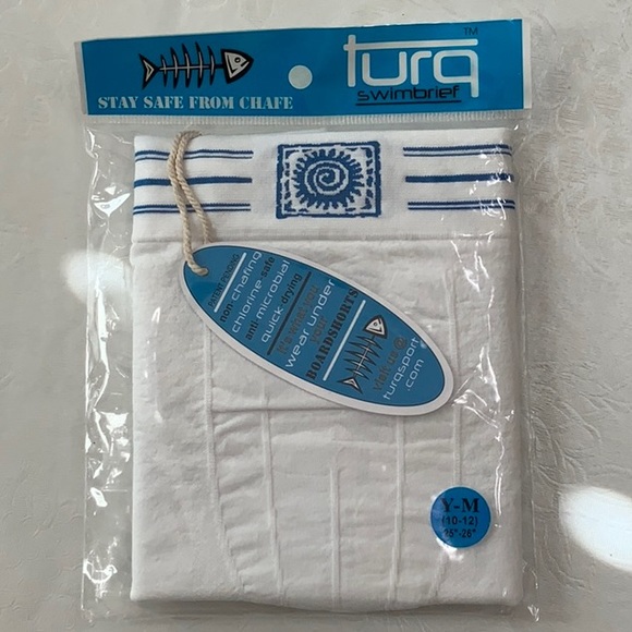 Turq SWIMBRIEF - White/Classic - Picture 3 of 7